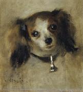 Pierre-Auguste Renoir Head of a Dog France oil painting artist